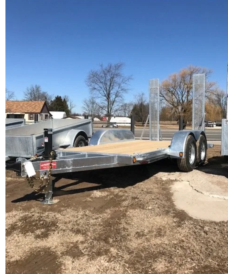 Equipment Haulers  5X12 3.5 TON SCISSOR LIFT TRAILER Photo